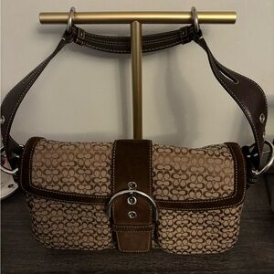 Coach small to medium sized bag. Not an outlet item